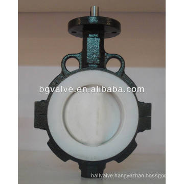 S316 wafer manual butterfly valves